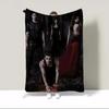Winter Blanket Throw Blanket for Sofa Luxury The Vampire Diaries Hairy Blankets for Bed Custom Blankets & Throws Home Interior