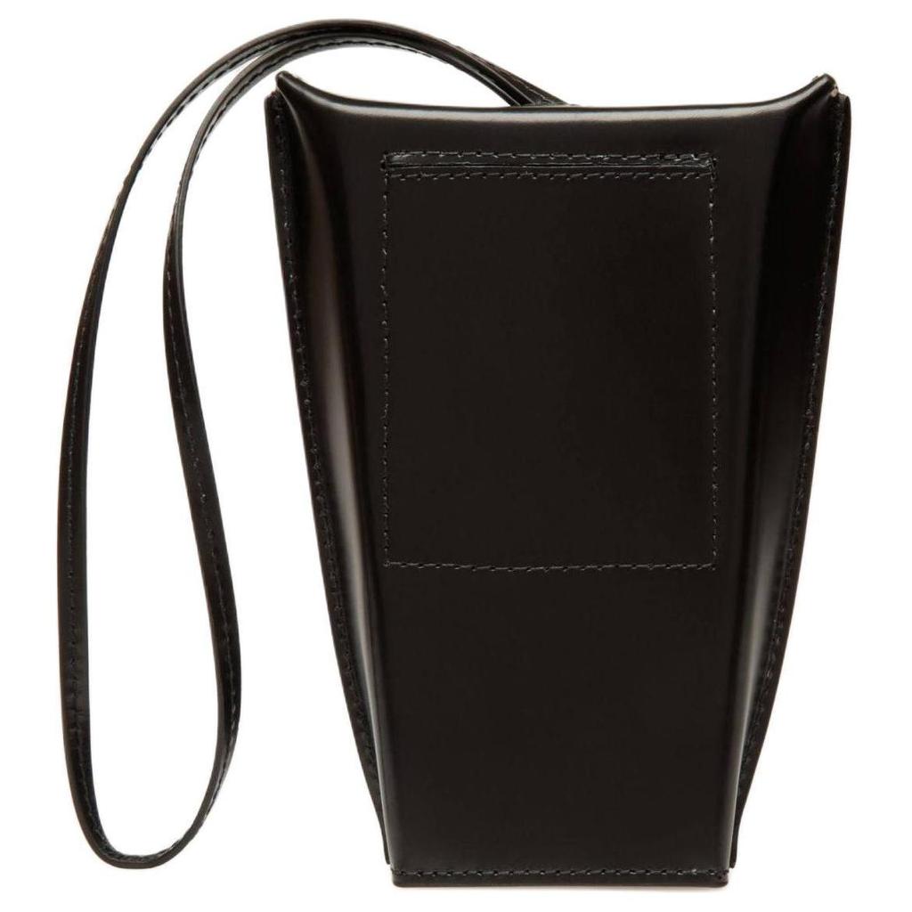 Bally Belle Gold O-Ring Small Calfskin Shoulder Crossbody Bag Women Bags Black 6308311
