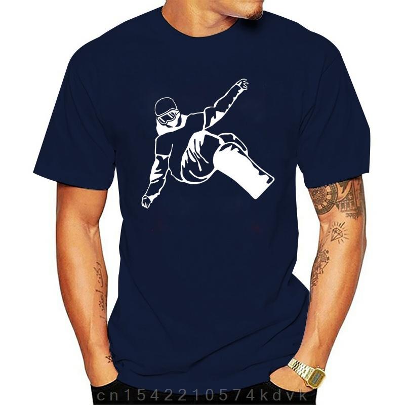 Unisexs Snowboard Tshirt Fashion High Quality Printed Funny 100 Cotton European Size XS5XL Tee Shirts
