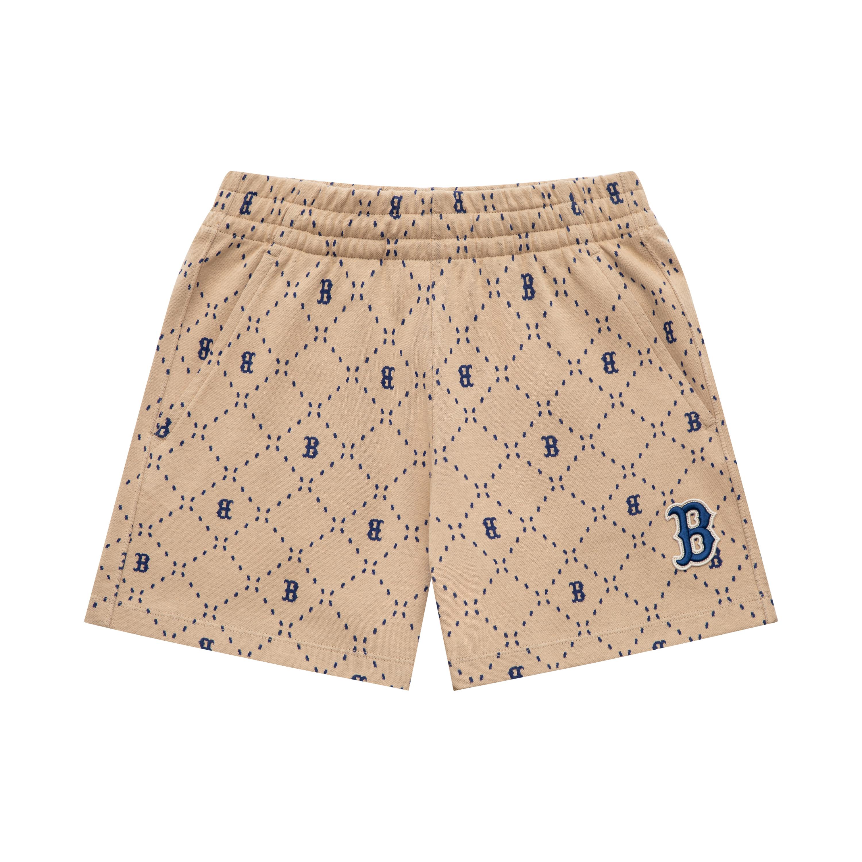 

New MLB Boston Red Sox Casual Shorts Women s Sandy Brown 3FSPM0133-43SAL XS