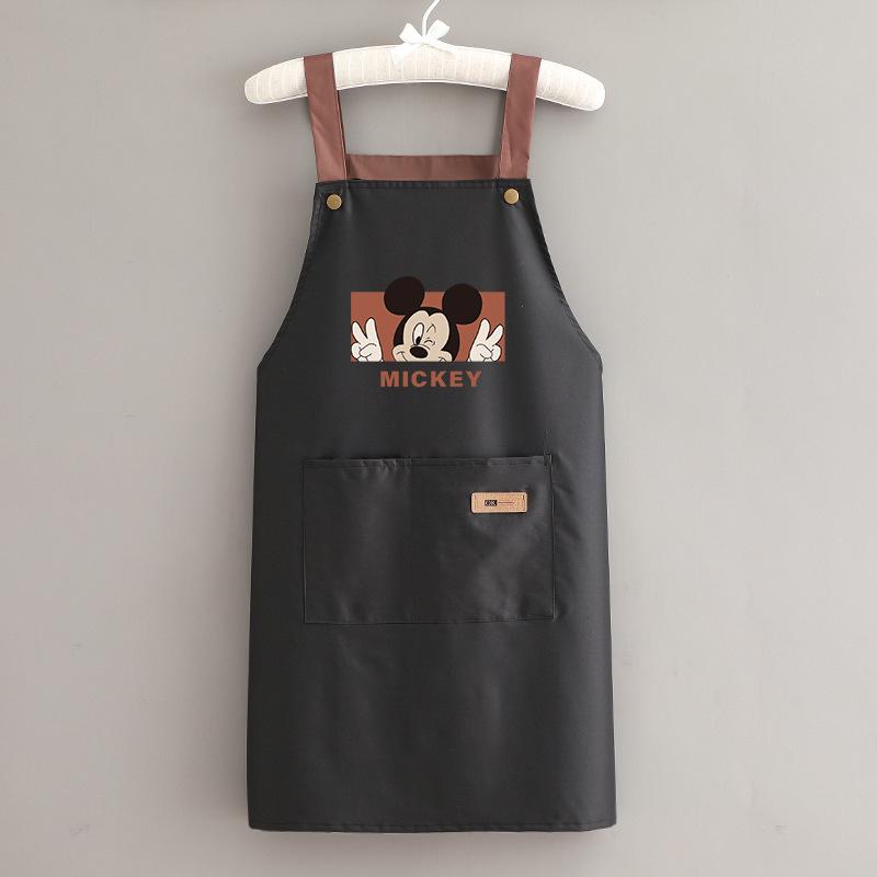 Waterproof and Oil-Proof Long Sleeve Kitchen Apron for Adults