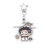 Double-sided Printing Anime Kochou Shinobu Tomioka Giyuu Tanjiro Kamado Nezuko Keychain Acrylic Pendant Charm Fans Gifts Jewelry