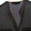 Stella McCartney silk Long sleeve Skipper Color blouse 36 Black Women Used