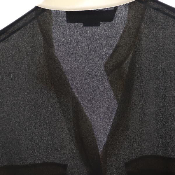 Stella McCartney silk Long sleeve Skipper Color blouse 36 Black Women Used
