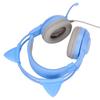 SY 5 Cat Ear Gaming Headset USB+3.5mm Plug Gaming Headphone Supports Volume Adjustment Microphone  (Pink )