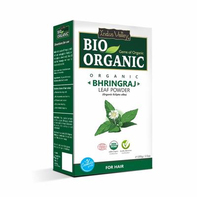 Organik Bhringraj Tozu | Eclipta Alba Saç İçin, 100G,