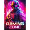 Smoczy Zabójca Kosmiczna Zbroja Strefa Gracza Plakaty Płócienne Wydruki Sztuka Ścienna Obrazy Nowoczesna Sypialnia Gracza Pokój Esports Dekoracje Prezenty