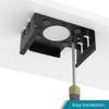 Metal Stand Durability For Mini Desktop Computer Under Desk And Screen Back Mounting Solution Space Saving