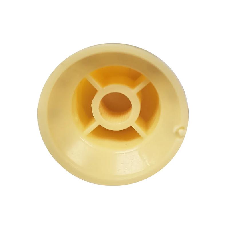 2Pcs Plastic St Guitar Knobs 2T1V Volume Tone Control Knobs Top Hat Caps Buttons Electric Guitar Parts