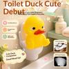 Cute Toilet Duck Friend Kawaii Statue, Desktop Car Bookshelf Bathroom Decor, Christmas Gift, Small Ornament, Perfect For Festive