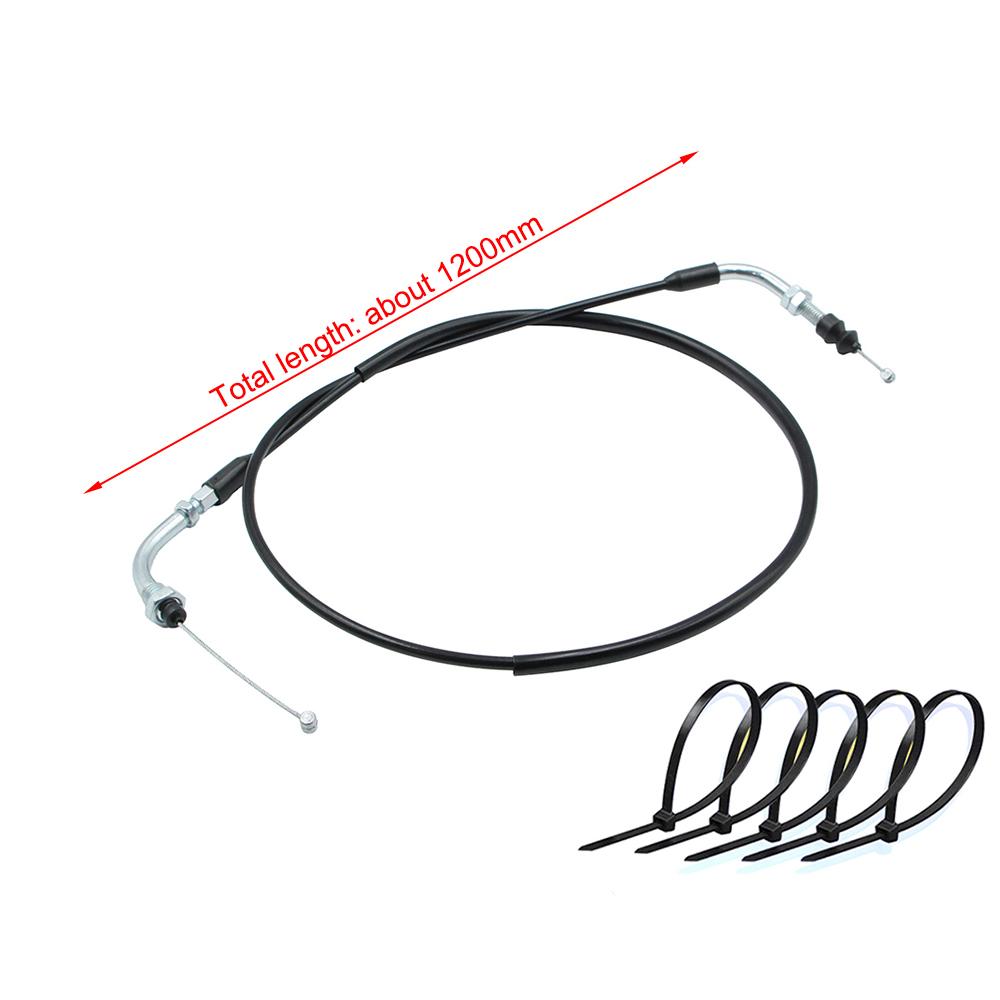 Universal Motorcycle Throttle Cable For GY6 150cc 50cc 80cc 125cc QMB139 Engine Scooter Moped ATV Go Kart Dune Buggy Parts Throttles 2
