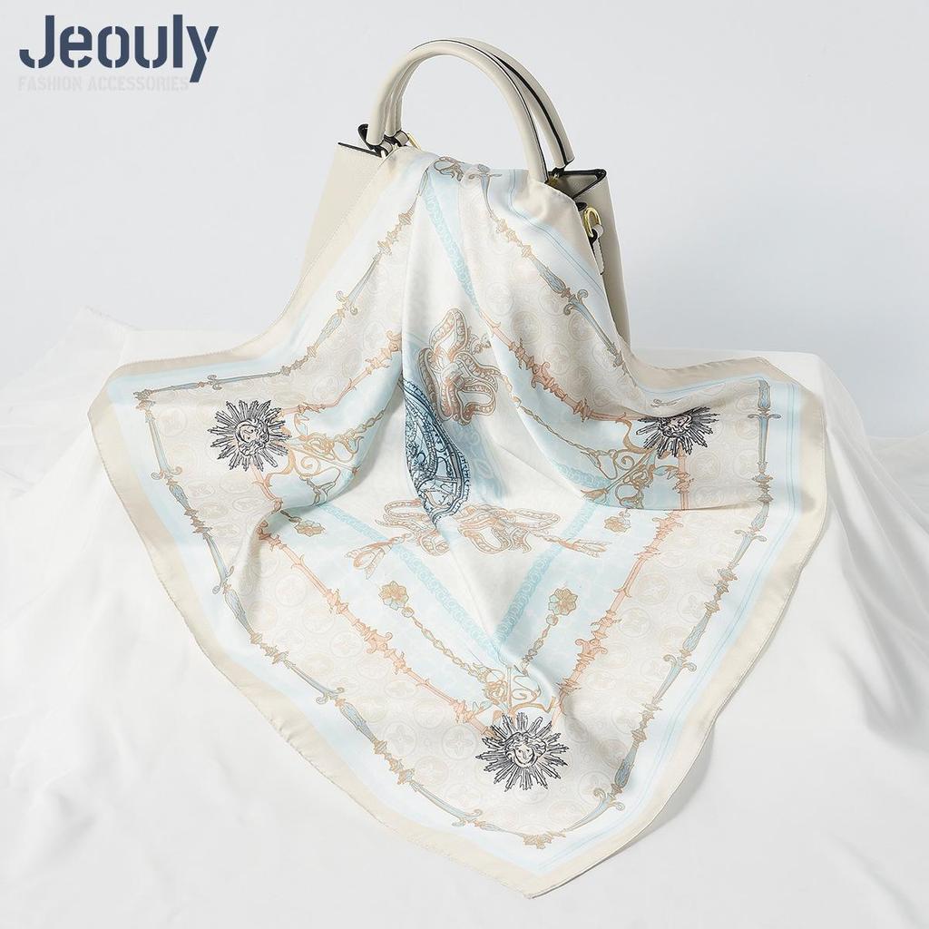 Cross-Border 70cm Silk Cashew Print Scarf - Autumn/Winter Women's Fashion Headscarf