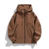 Outdoor Hooded Jacket for Men and Women Retro Street Loose Versatile Casual Jacket