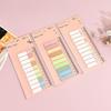 Morandi Color Sticky Note Index Tabs – Loose-leaf Classification Memo Pad Labels