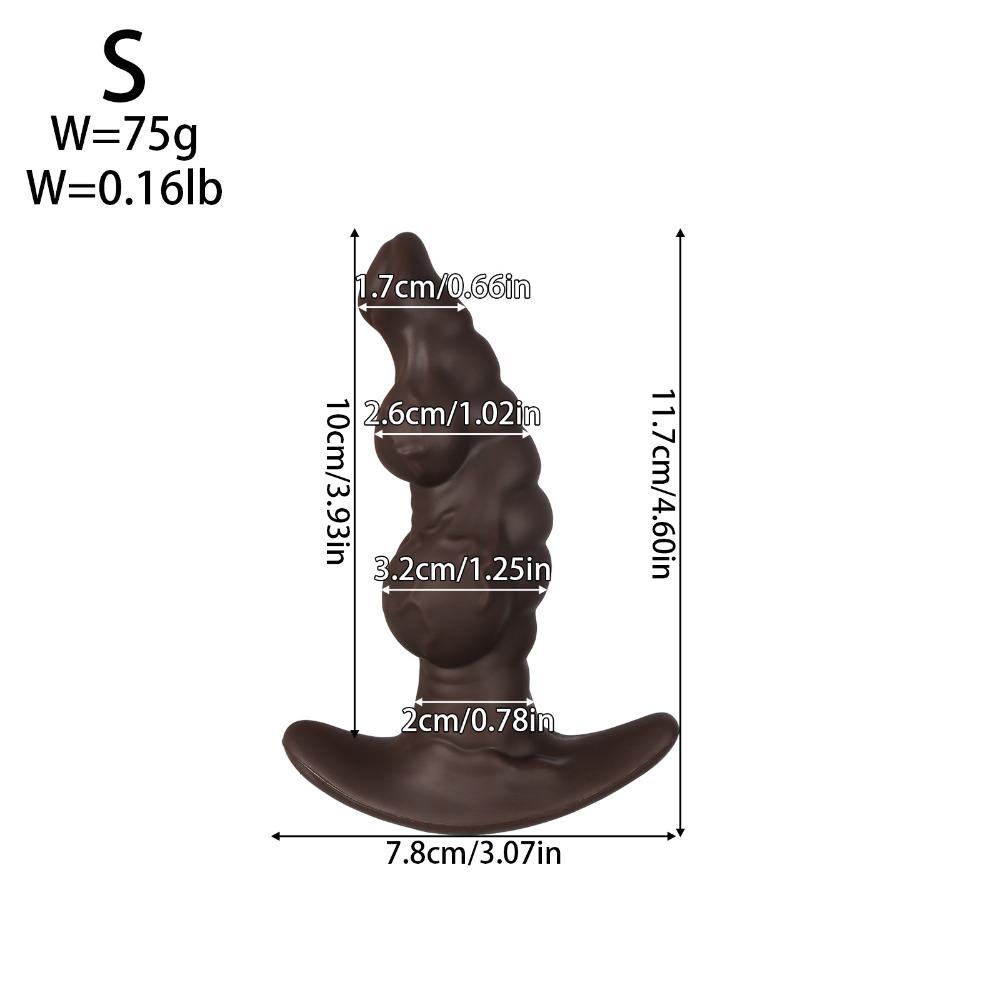 Wearable Liquid Silicone Anal Plug - Alien Realistic Dildo for Men Women, Comfortable Adult Sex Toy for Solo or Couples