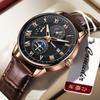 Swiss business belt watch men's quartz waterproof men's watch Tiktok wrist watches for men automatic Clock Fashion & Casual