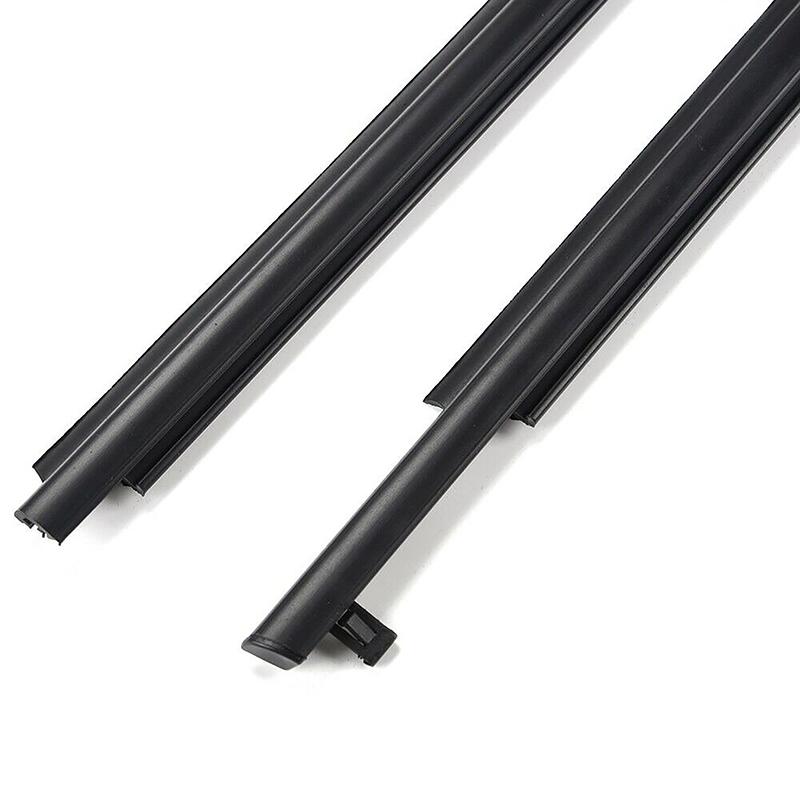 4 Stück/Satz Auto Äußere Fensterglas Dichtungsband Auto Zierleisten Dichtungsstreifen Gummi Wetterleiste Passform für Toyota RAV4 US-Version 2006-2012