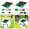 Set da Gioco, Tavola da Cornhole, Pieghevole per Lancio con Materiale PP Leggero e Portatile
