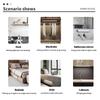 Under Cabinet Lights LED Motion Sensor Night Light Thin Rechargeable Dimmable Lamps Kitchen Cabinet Bedroom Wardrobe Lighting