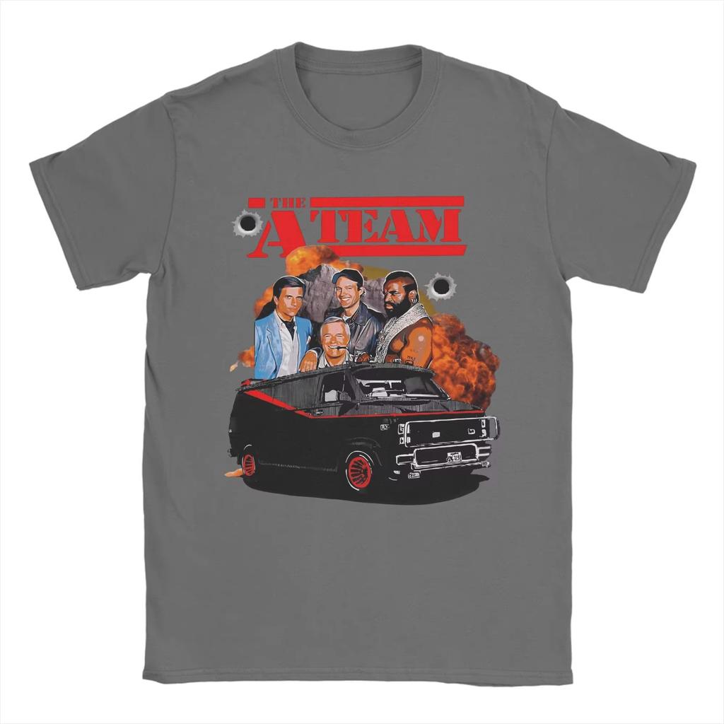 2026 THE A TEAM T Shirt for Unisexs Clothing Women Cotton Novelty TShirt Round All Risk Agency Tees Short Sleeve Summer T Shirt