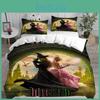 The Wicked Printed Bed Duvet Cover Pillowcase Three Piece Set For Toddler Bedroom Decor