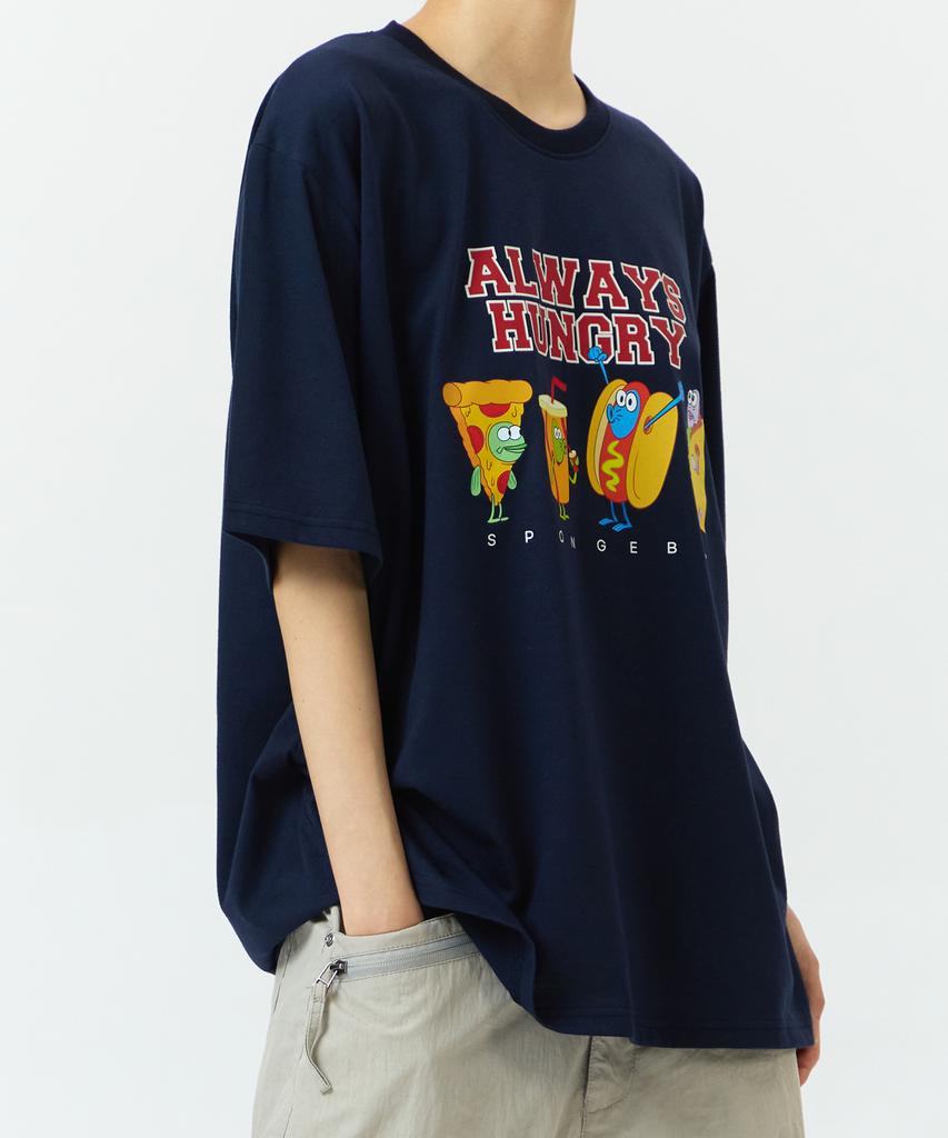 Daenkkomma Spongebob Bikini City Residents Graphic Short Sleeve T-Shirt (Limited Edition)