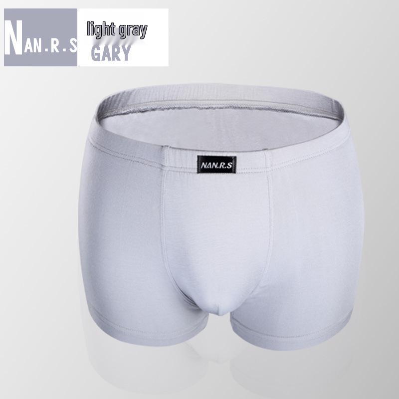 Modal Bamboo Mid-Rise Men's Boxer Briefs - Comfortable, Breathable, Sweat-Absorbing Underwear