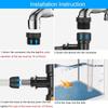 Faucet-Style Fish Tank Water Changer and Cleaning Pump