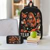 Punch The Monkey Baby Monkey Holding Kids Backpack Lunch Box Pen Bags for Boys Girls Backpacks Lightweight Schoolbag Bookbag Set