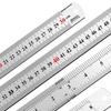 Baolian Stainless Steel Ruler - 1 Meter, Thickened, Available In 15cm/20cm/30cm/50cm