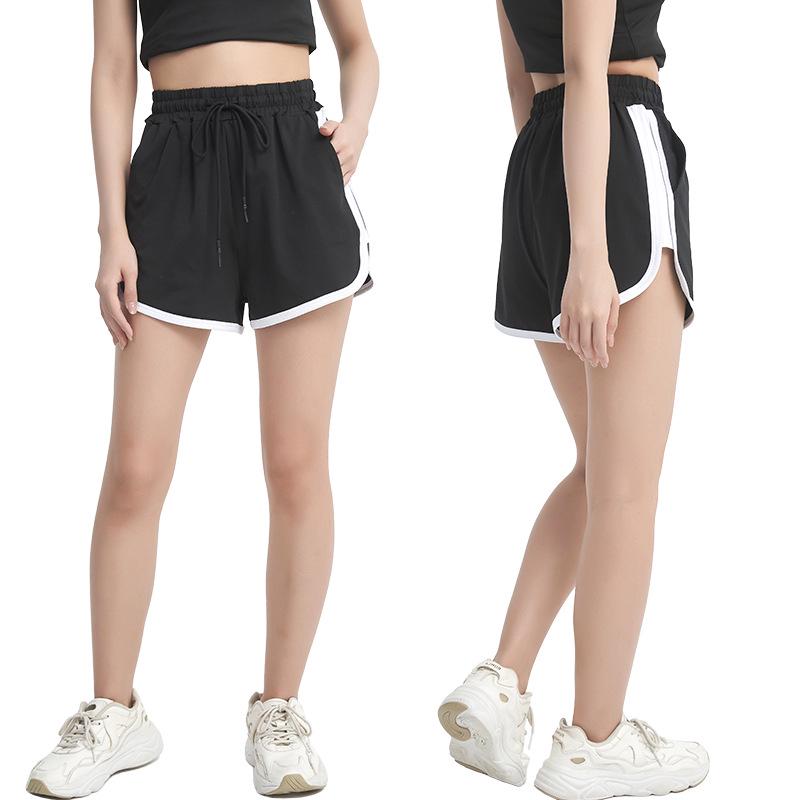 Women's Quick-Dry Cross-Border Yoga Shorts for Summer: Anti-Exposure Fitness & Marathon Running Pants