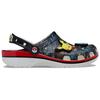 Crocs X Pokemon Classic Clog Black Multi-Color Print Comfort Slip On Clogs Men's 211343-90H