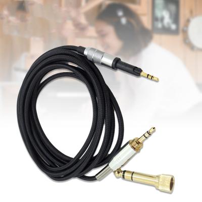 2m 3.5mm To 2.5mm Headsets Cable for HD6DJ HD7 HD8 HD595 HD598 HD599 Earphones Gold Plated Connectors Cord Replacement