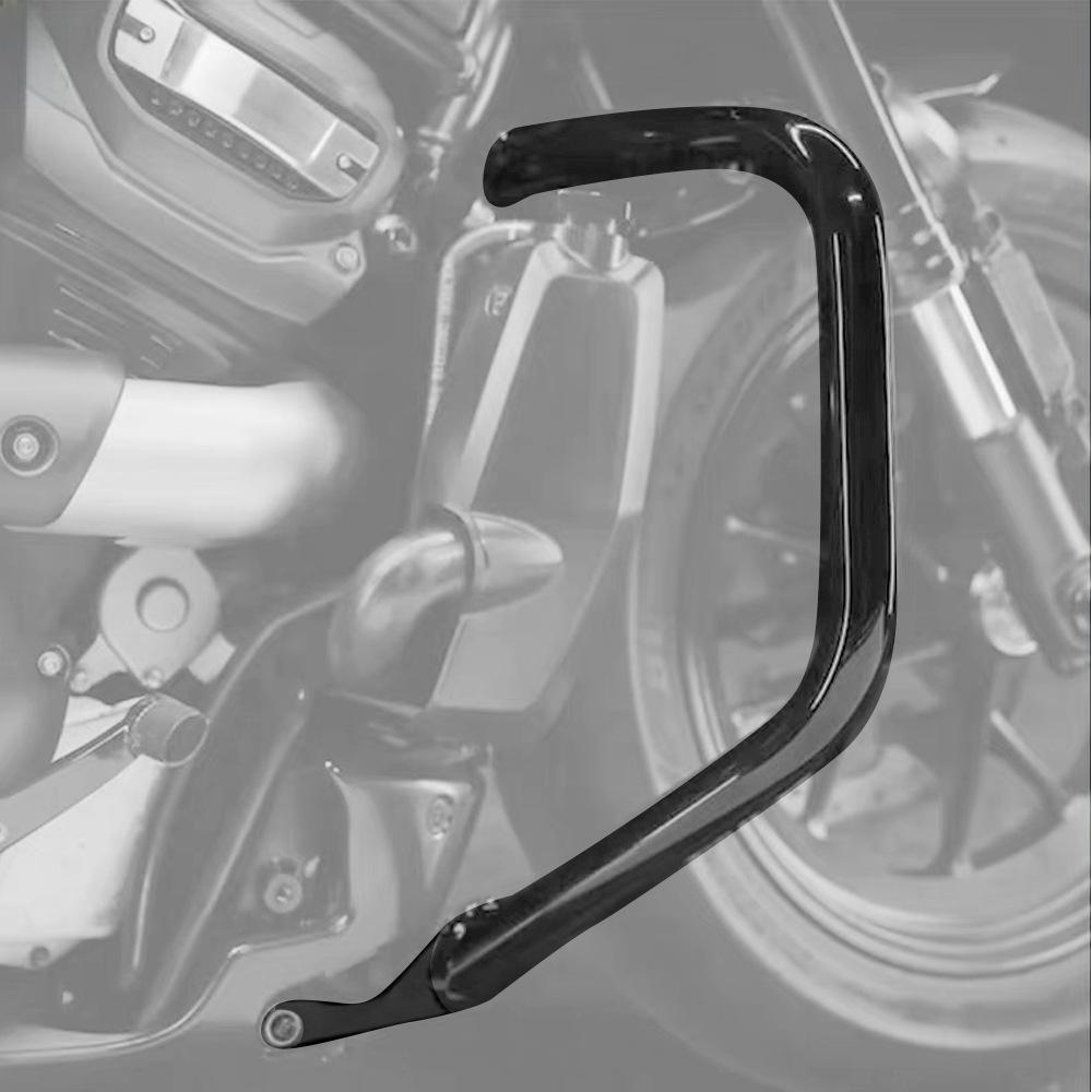 Black Front Bumper for Harley Sportster S RH1250 Engine Modification