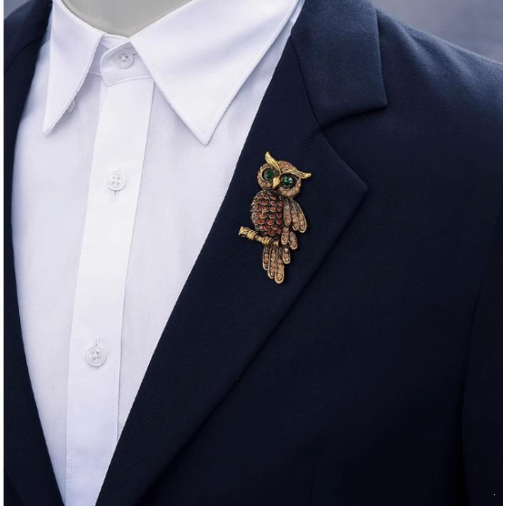 Diamond Butterfly Versatile Simple Brooch Flower Anti-light Pin Clothing Accessories Corsage