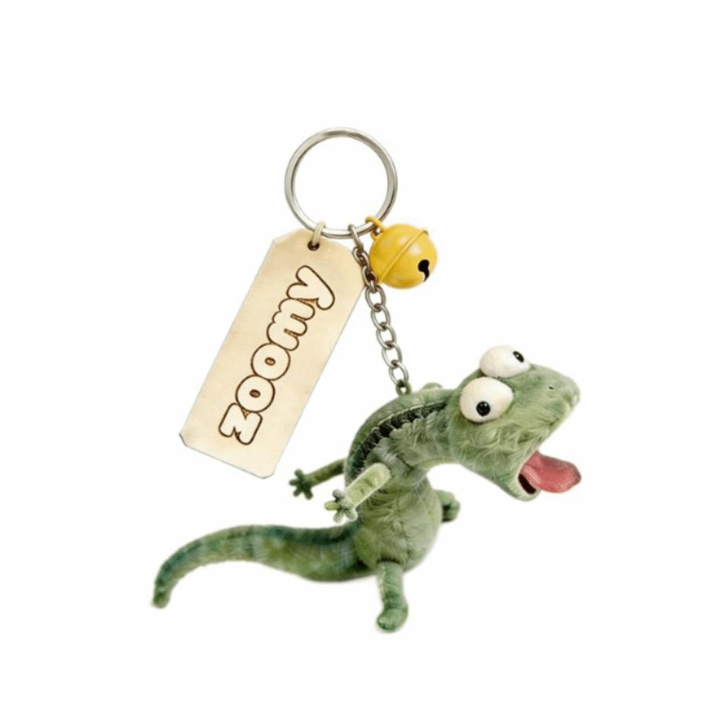 

Soft Stuffed Plush Lizard Keychain Green Color Green Lizard Keychain Birthday Gift