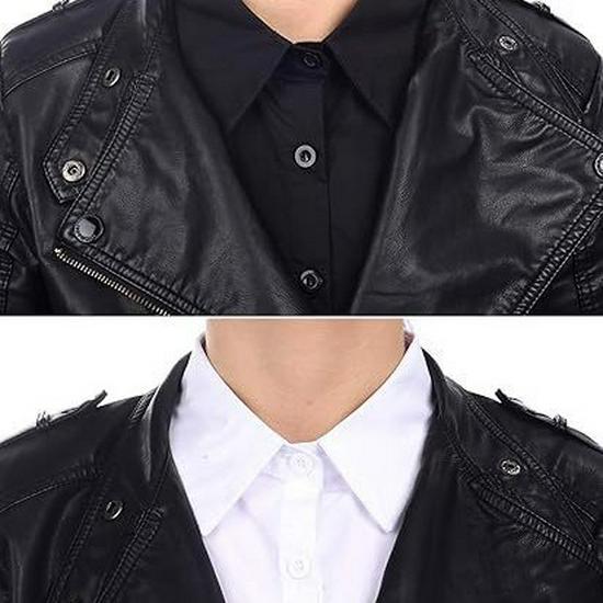 Unisex Versatile Fake Collar: Casual & Formal Shirt Accessory for Professional Wear