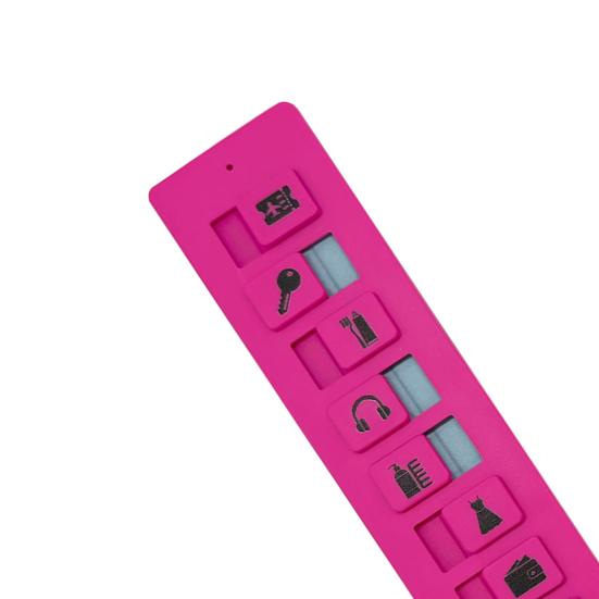 Travel Packing Reminder Reusable Check List with 24 Sliders Portable Lightweight Waterproof Suitcase Packing Sliding Reminder Tools