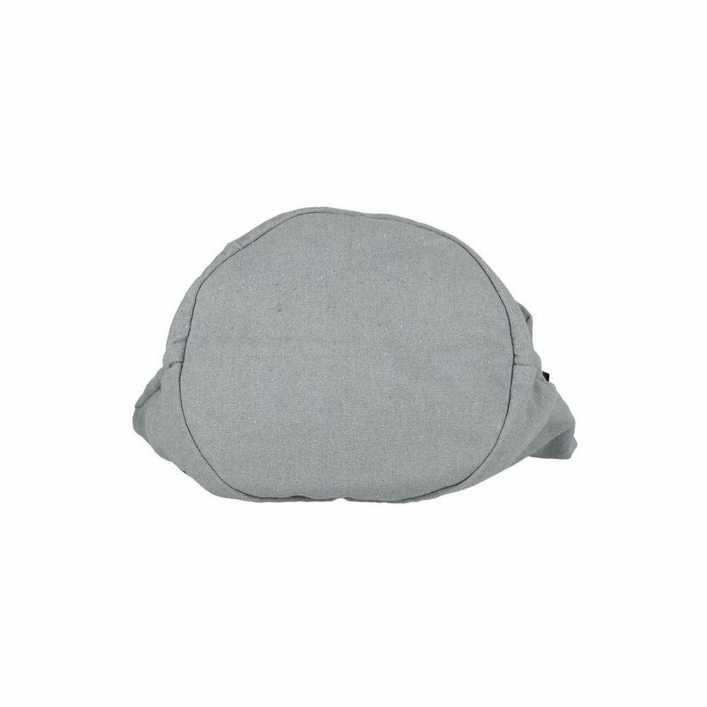 3065 Round Bottom Plain Small Tote Bag SN Deli Recycled Cotton [Rootote] (Turquoise)