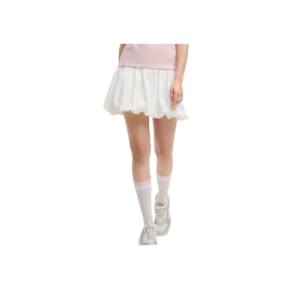 New FILA ORIGINALE Casual Short Skirts Women's Cloud White F51W529304F-WT