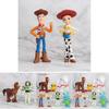 Toy Story 4 Woody Lightyear Rex Alien Bear 7 Pcs Action Figure Cake Topper Toys Vibrant And Detailed Pvc Collectibles