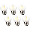 LED Filament Bulb, E26 Base, 10W Equivalent, 2700K Warm White, Mini Edison Bulb, 1W, Non-Dimmable, Night Light, Suitable for Holidays, Weddings,