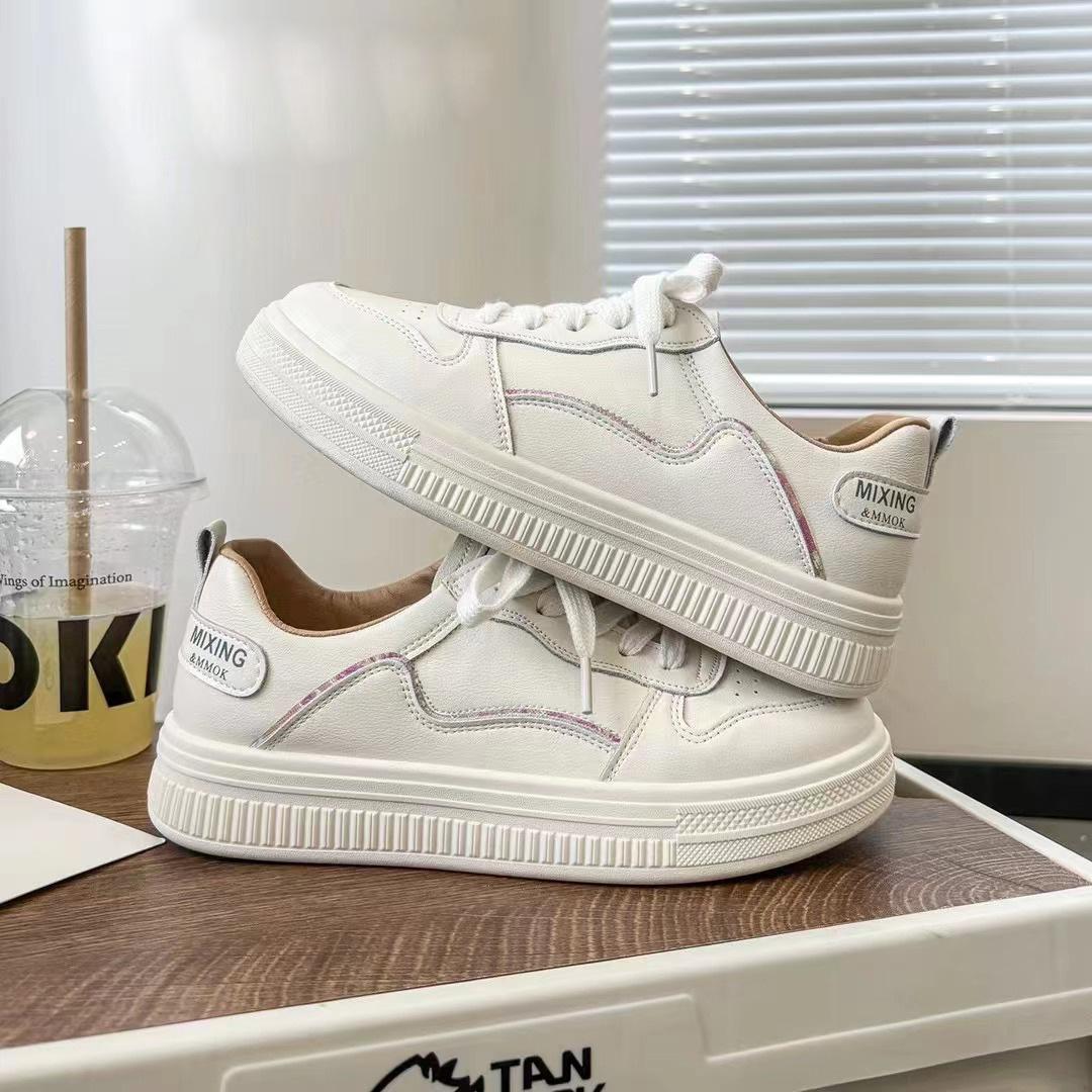 модная женская обувь на плоской подошве весна новая студенческая универсальная — фото 8