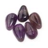 2-5 Stück/Los Natürliche Steinkabochonen Unregelmäßig Oval Quadrat Wassertropfenförmig Amethyst-Kabochon Für DIY Ringe Halsketten Zubehör