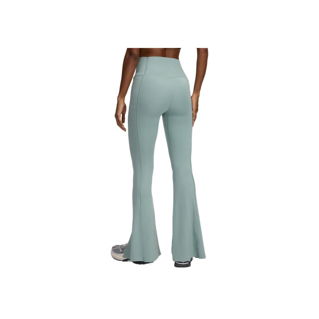 Under Armour Meridian Comfortable Fashion Simple Versatile Flared Quick-Dry Casual Pants Women Bottoms Silicon-Green 1386623-348