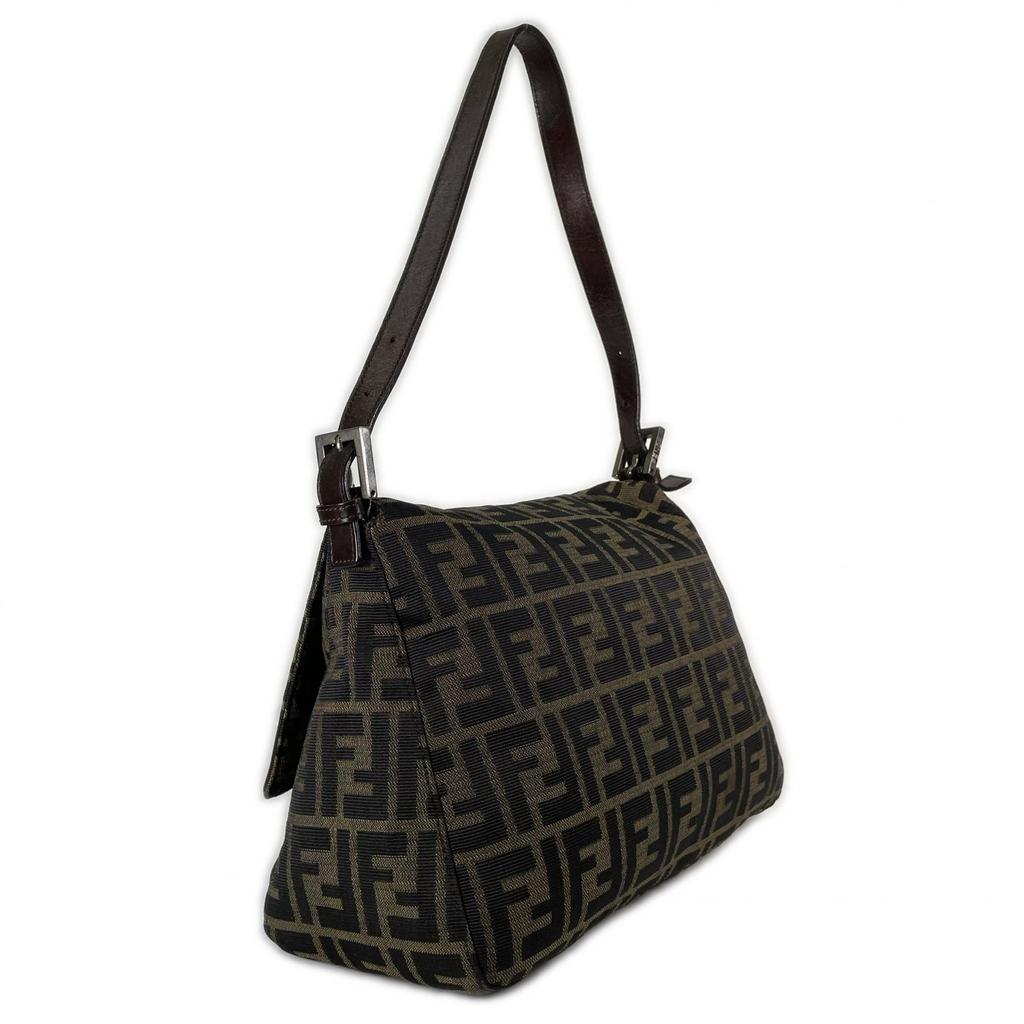 FENDI Zucca mamma bucket 2354 Shoulder Bag Brown Women used