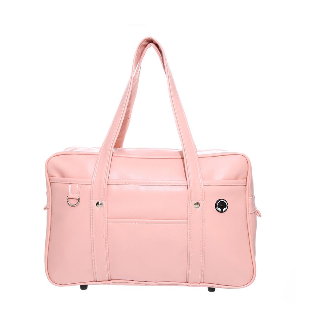 PU Premium Leather Bag For Daily Fashionable And Functional Shoulder Bag Student Uniform Laptop Bag