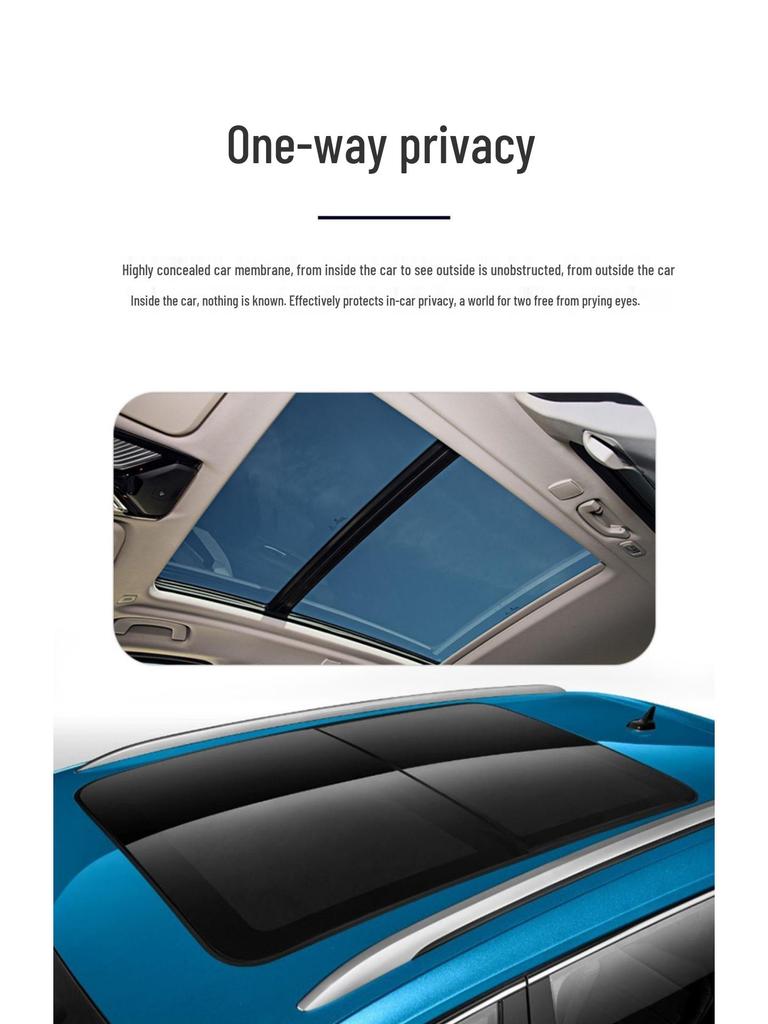 TPU Sunroof Ice Armor: UV-Blocking Heat Insulation Explosion-Proof Film for Panoramic Sunroofs