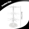 3-Tier Rotating Jewelry Display Stand for Necklaces, Keychains, Watches, Rings, Earrings, Scrunchies