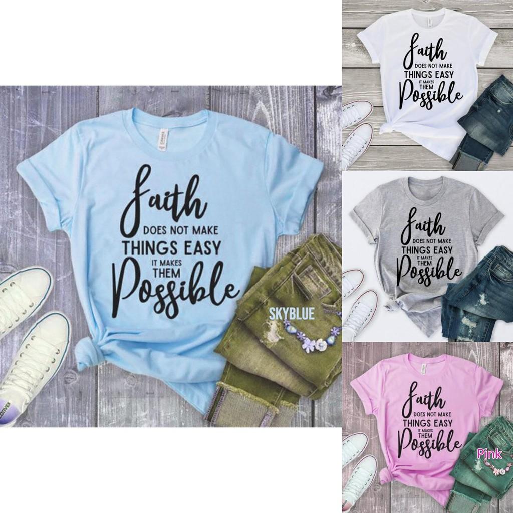 Stylish And Comfortable Women Summer Fashion Christian T-shirt Casual Plus Size